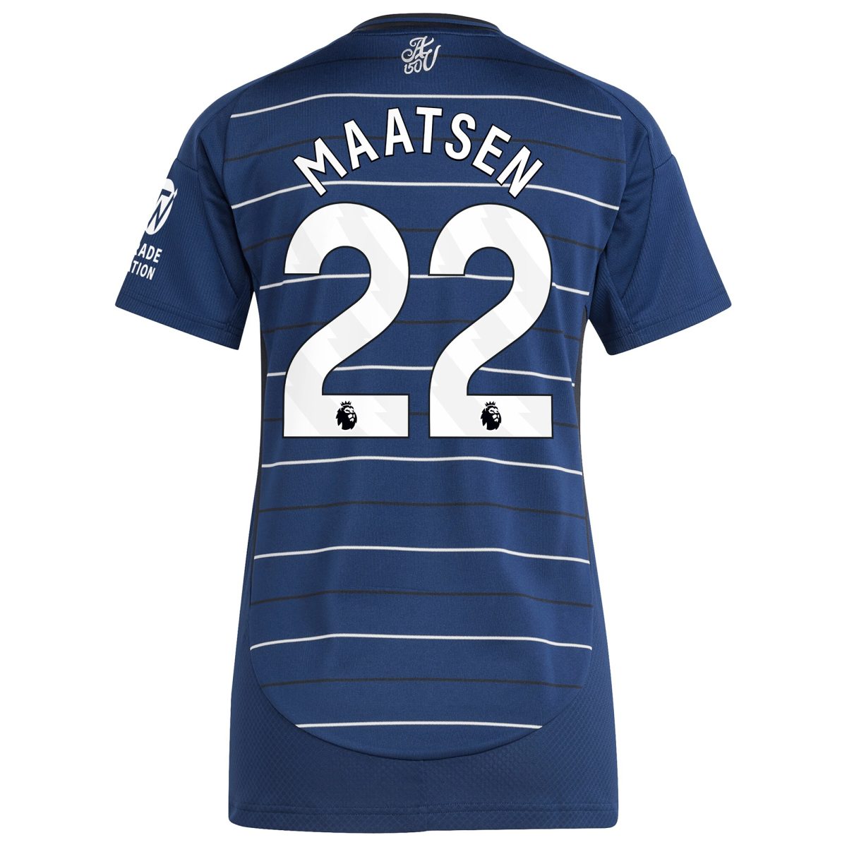 aston villa adidas third shirt 2024-25 – womens with maatsen 22 printing Collection | Official Aston Villa Kits for Fans