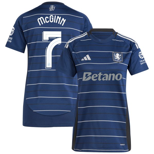 aston villa adidas third shirt 2024-25 – womens with mcginn 7 cup printing Collection | Official Aston Villa Kits for Fans