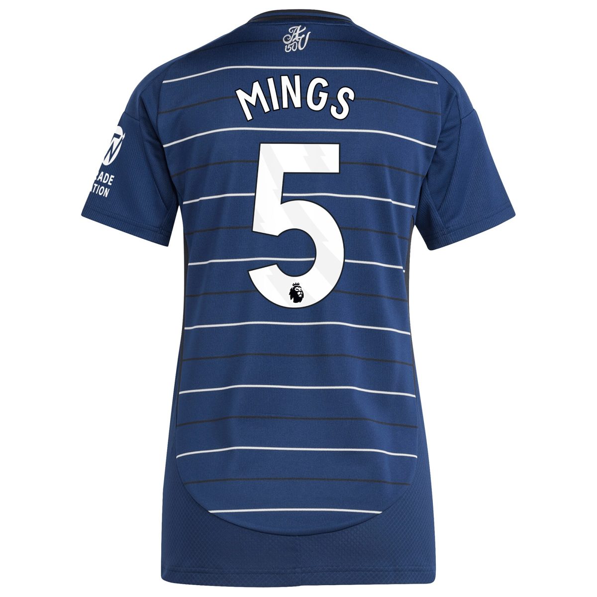 aston villa adidas third shirt 2024-25 – womens with mings 5 printing Collection | Official Aston Villa Kits for Fans