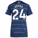 aston villa adidas third shirt 2024-25 – womens with onana 24 printing Collection | Official Aston Villa Kits for Fans