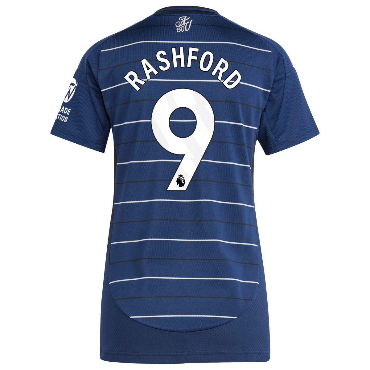 aston villa adidas third shirt 2024-25 – womens with rashford 9 printing Collection | Official Aston Villa Kits for Fans