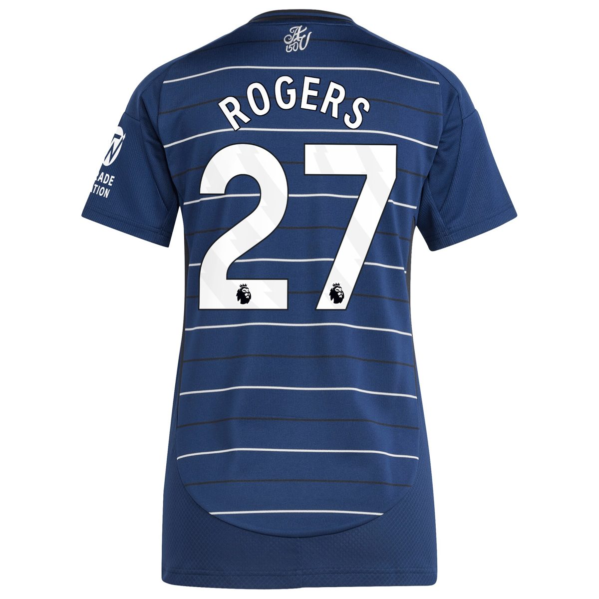 aston villa adidas third shirt 2024-25 – womens with rogers 27 printing Collection | Official Aston Villa Kits for Fans