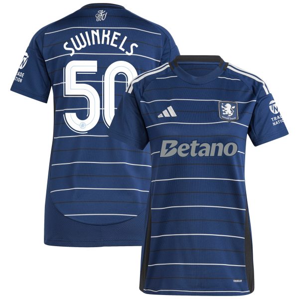 aston villa adidas third shirt 2024-25 – womens with swinkels 50 cup printing Collection | Official Aston Villa Kits for Fans
