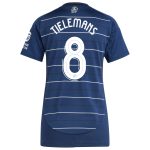 aston villa adidas third shirt 2024-25 – womens with tielemans 8 cup printing Collection | Official Aston Villa Kits for Fans