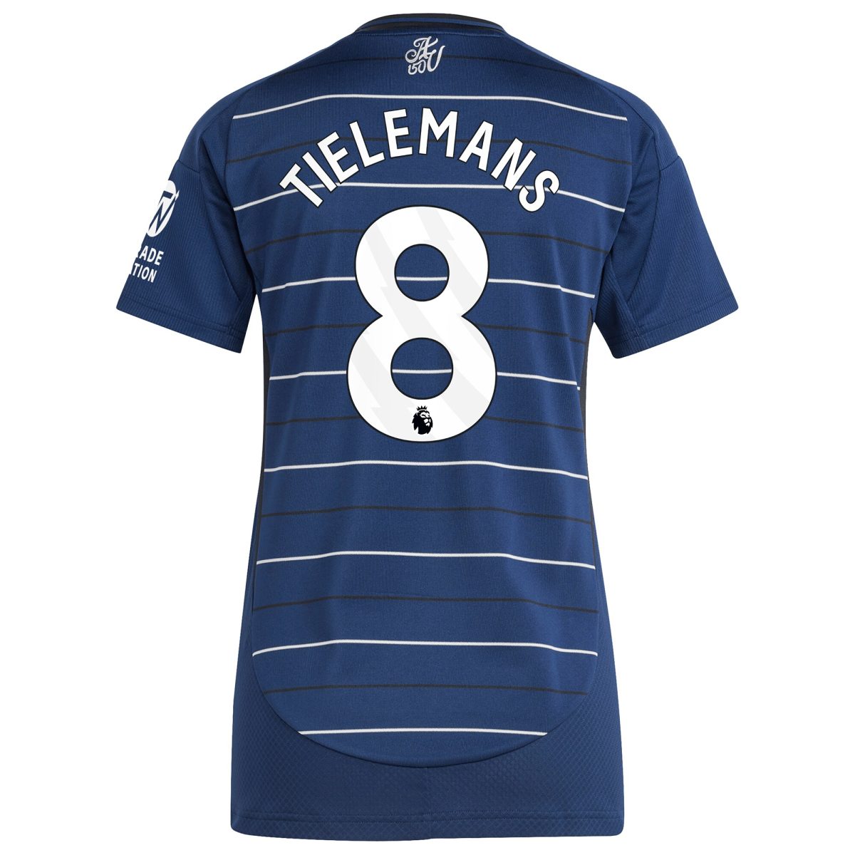 aston villa adidas third shirt 2024-25 – womens with tielemans 8 printing Collection | Official Aston Villa Kits for Fans