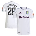 aston villa adidas wsl away authentic shirt 2024-25 with gabi nunes 28 printing Collection | Official Aston Villa Kits for Fans