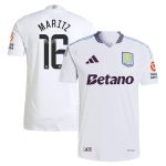 aston villa adidas wsl away authentic shirt 2024-25 with maritz 16 printing Collection | Official Aston Villa Kits for Fans