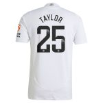 aston villa adidas wsl away authentic shirt 2024-25 with taylor 25 printing Collection | Official Aston Villa Kits for Fans