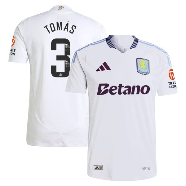 aston villa adidas wsl away authentic shirt 2024-25 with tomás 3 printing Collection | Official Aston Villa Kits for Fans