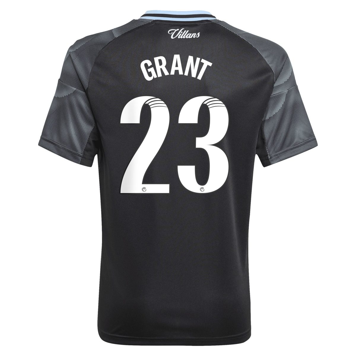 aston villa adidas wsl away shirt 2025-26 – kids with grant 23 printing Collection | Official Aston Villa Kits for Fans