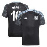 aston villa adidas wsl away shirt 2025-26 – kids with maritz 16 printing Collection | Official Aston Villa Kits for Fans