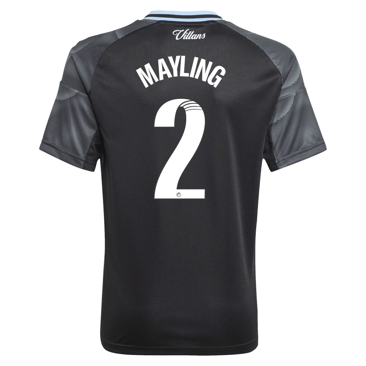 aston villa adidas wsl away shirt 2025-26 – kids with mayling 2 printing Collection | Official Aston Villa Kits for Fans