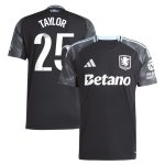 aston villa adidas wsl away shirt 2025-26 with taylor 25 printing Collection | Official Aston Villa Kits for Fans