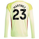 aston villa away goalkeeper shirt 2025-26 – kids with martinez 23 printing Collection | Official Aston Villa Kits for Fans
