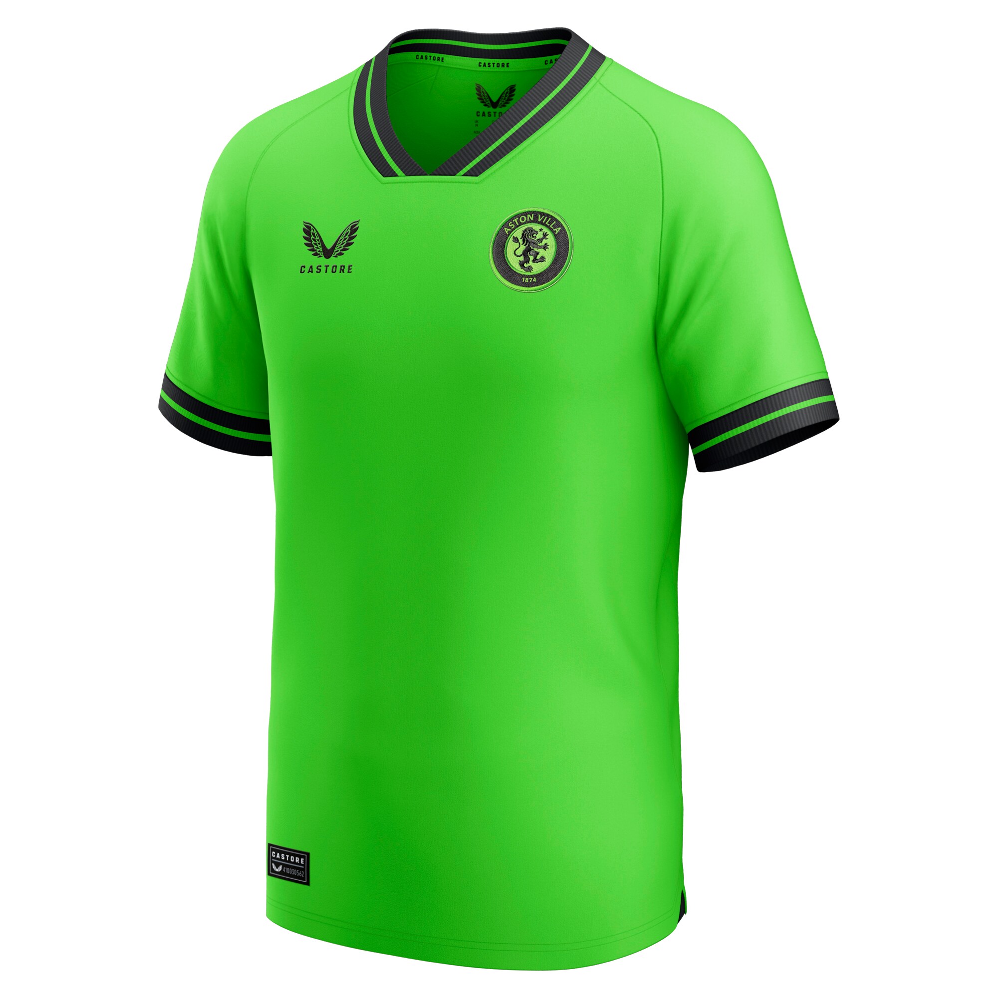 aston villa castore away goalkeeper shirt 2023-24 – kids with custom printing Collection | Official Aston Villa Kits for Fans