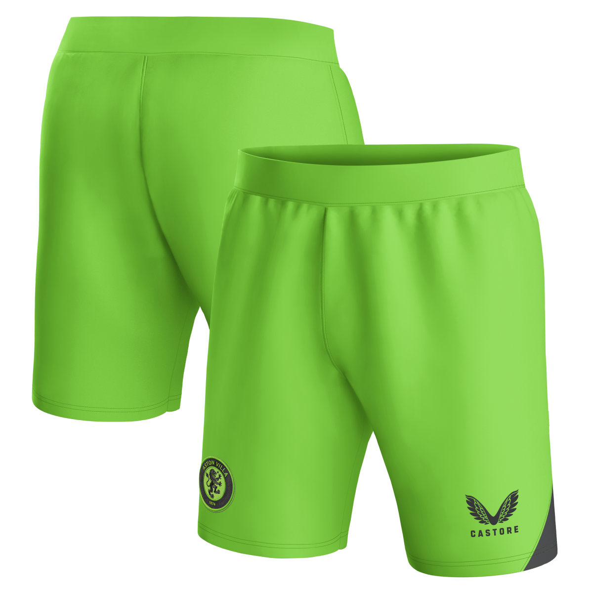 aston villa castore away goalkeeper shorts 2023-24 – kids – 13385917 with custom printing Collection | Official Aston Villa Kits for Fans