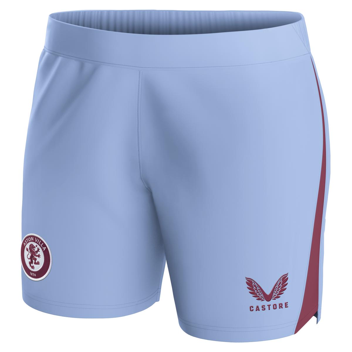aston villa castore away shorts 2023-24 – womens with custom printing Collection | Official Aston Villa Kits for Fans