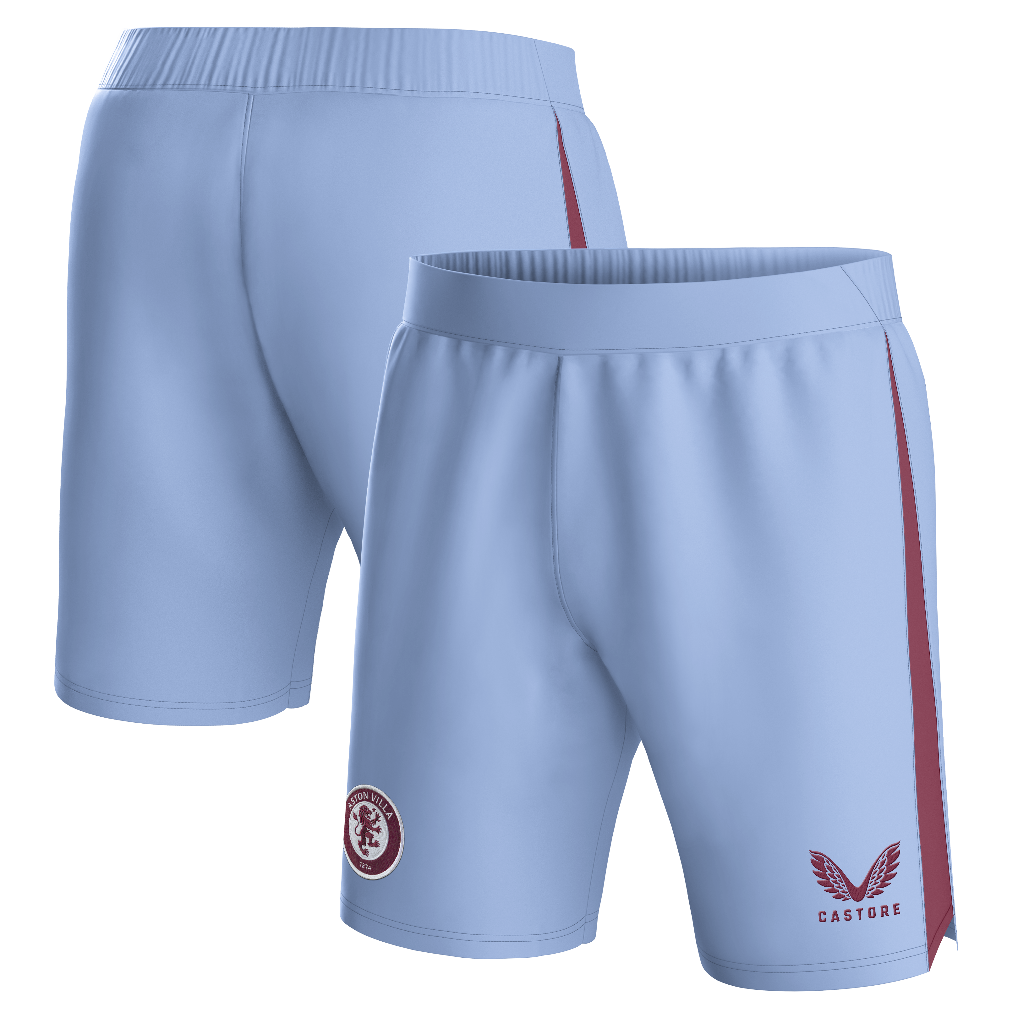 aston villa castore away shorts 2023-24 Collection | Official Aston Villa Kits for Fans