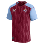 aston villa castore home shirt 2023-24 – kids with custom printing Collection | Official Aston Villa Kits for Fans