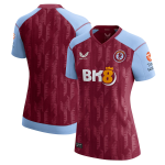 aston villa castore home shirt 2023-24 – womens with custom printing Collection | Official Aston Villa Kits for Fans
