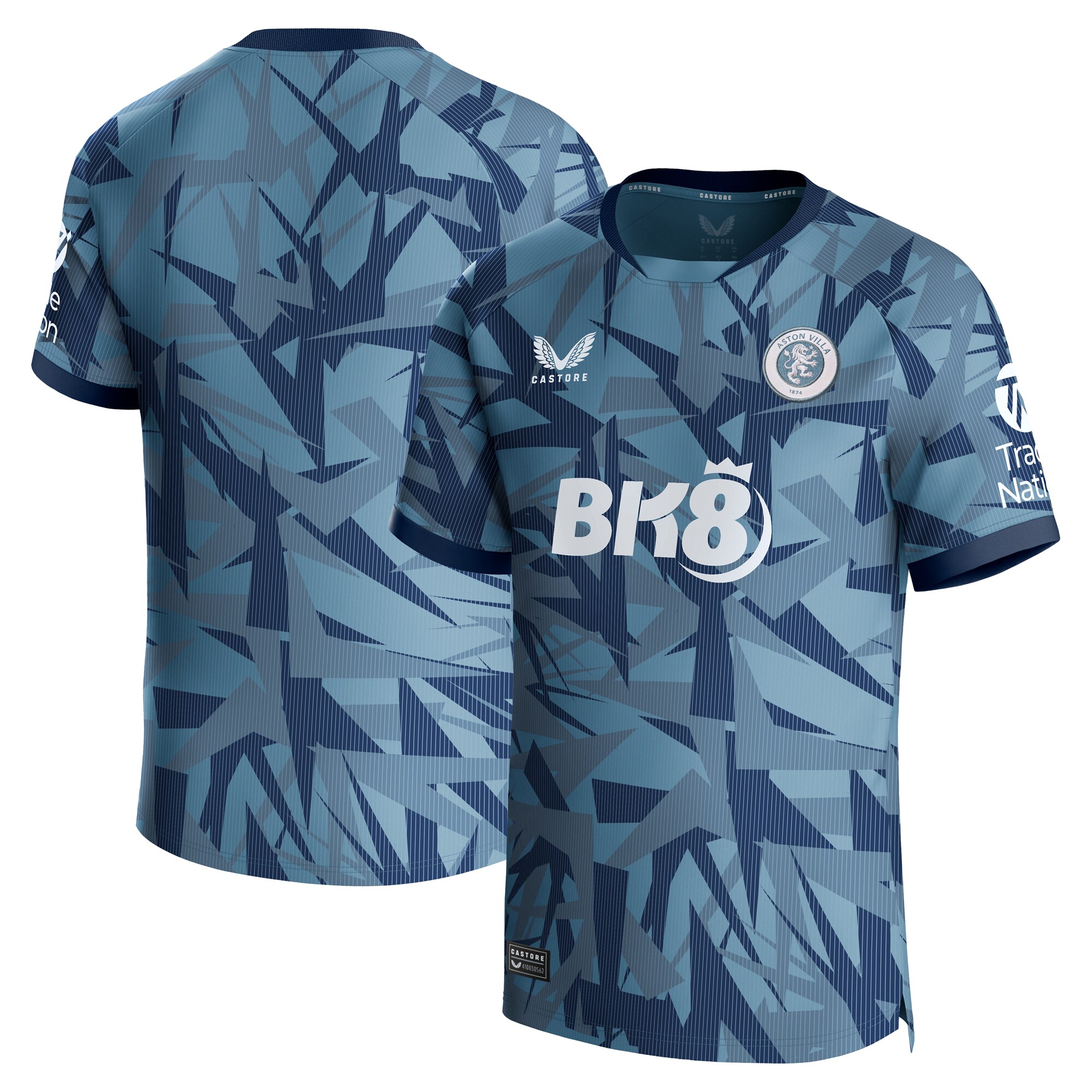 aston villa castore third shirt 2023-24 with custom printing Collection | Official Aston Villa Kits for Fans