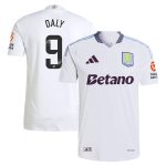 aston villa wsl adidas away authentic shirt 2024-25 with daly 9 printing Collection | Official Aston Villa Kits for Fans