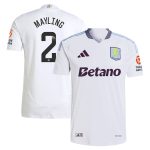 aston villa wsl adidas away authentic shirt 2024-25 with mayling 2 printing Collection | Official Aston Villa Kits for Fans