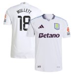 aston villa wsl adidas away authentic shirt 2024-25 with mullett 18 printing Collection | Official Aston Villa Kits for Fans