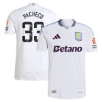 aston villa wsl adidas away authentic shirt 2024-25 with pacheco 33 printing Collection | Official Aston Villa Kits for Fans