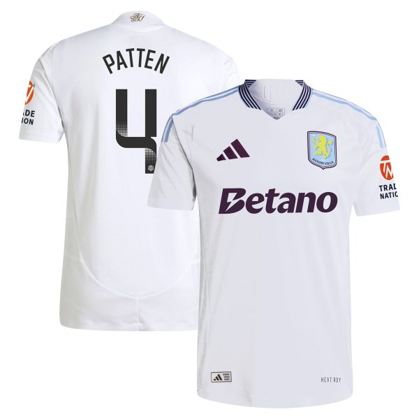 aston villa wsl adidas away authentic shirt 2024-25 with patten 4 printing Collection | Official Aston Villa Kits for Fans