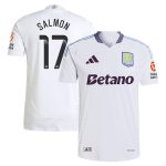 aston villa wsl adidas away authentic shirt 2024-25 with salmon 17 printing Collection | Official Aston Villa Kits for Fans