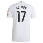 aston villa wsl adidas away authentic shirt 2024-25 with salmon 17 printing Collection | Official Aston Villa Kits for Fans
