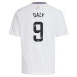aston villa wsl adidas away shirt 2024-25 – kids with daly 9 printing Collection | Official Aston Villa Kits for Fans