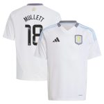 aston villa wsl adidas away shirt 2024-25 – kids with mullett 18 printing Collection | Official Aston Villa Kits for Fans