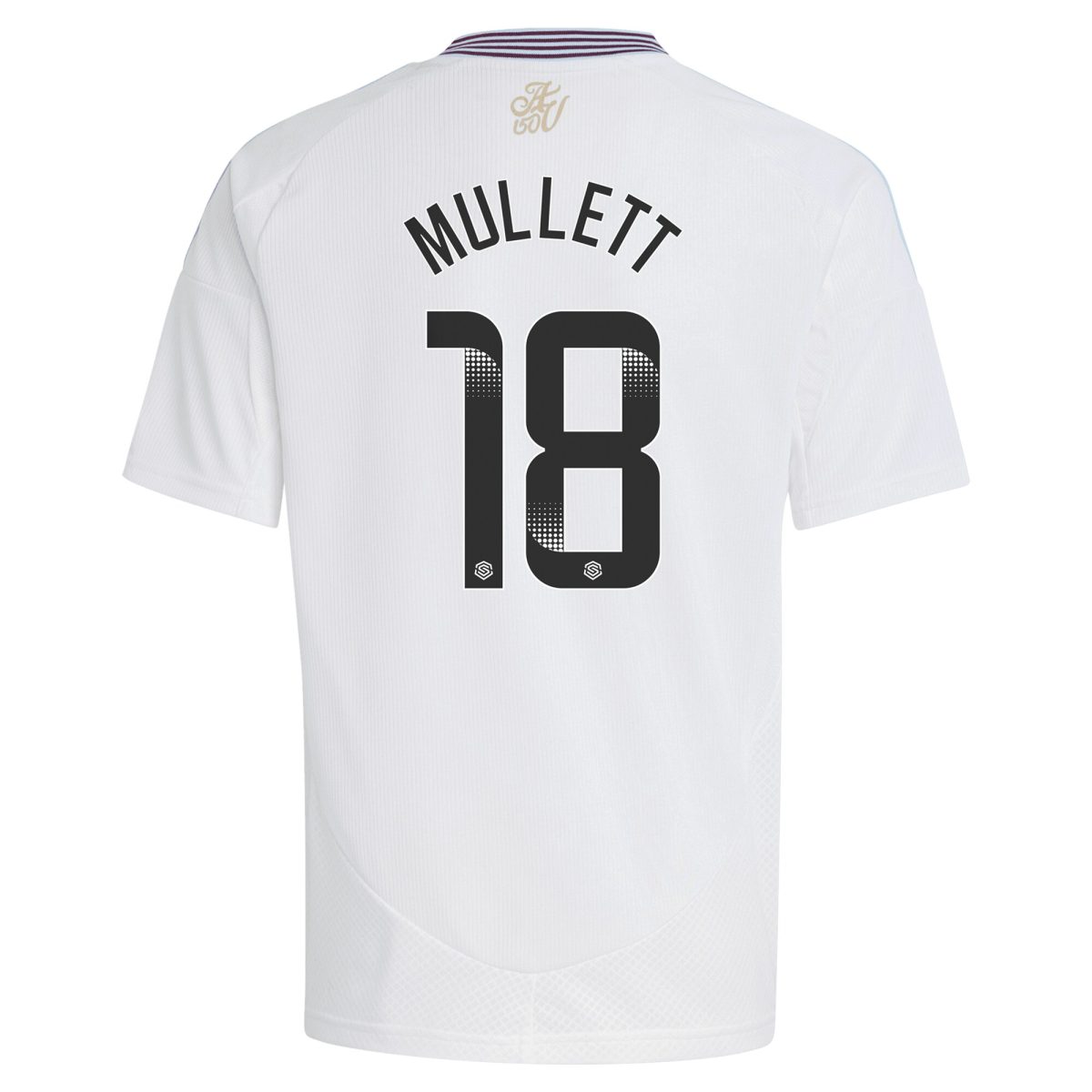 aston villa wsl adidas away shirt 2024-25 – kids with mullett 18 printing Collection | Official Aston Villa Kits for Fans