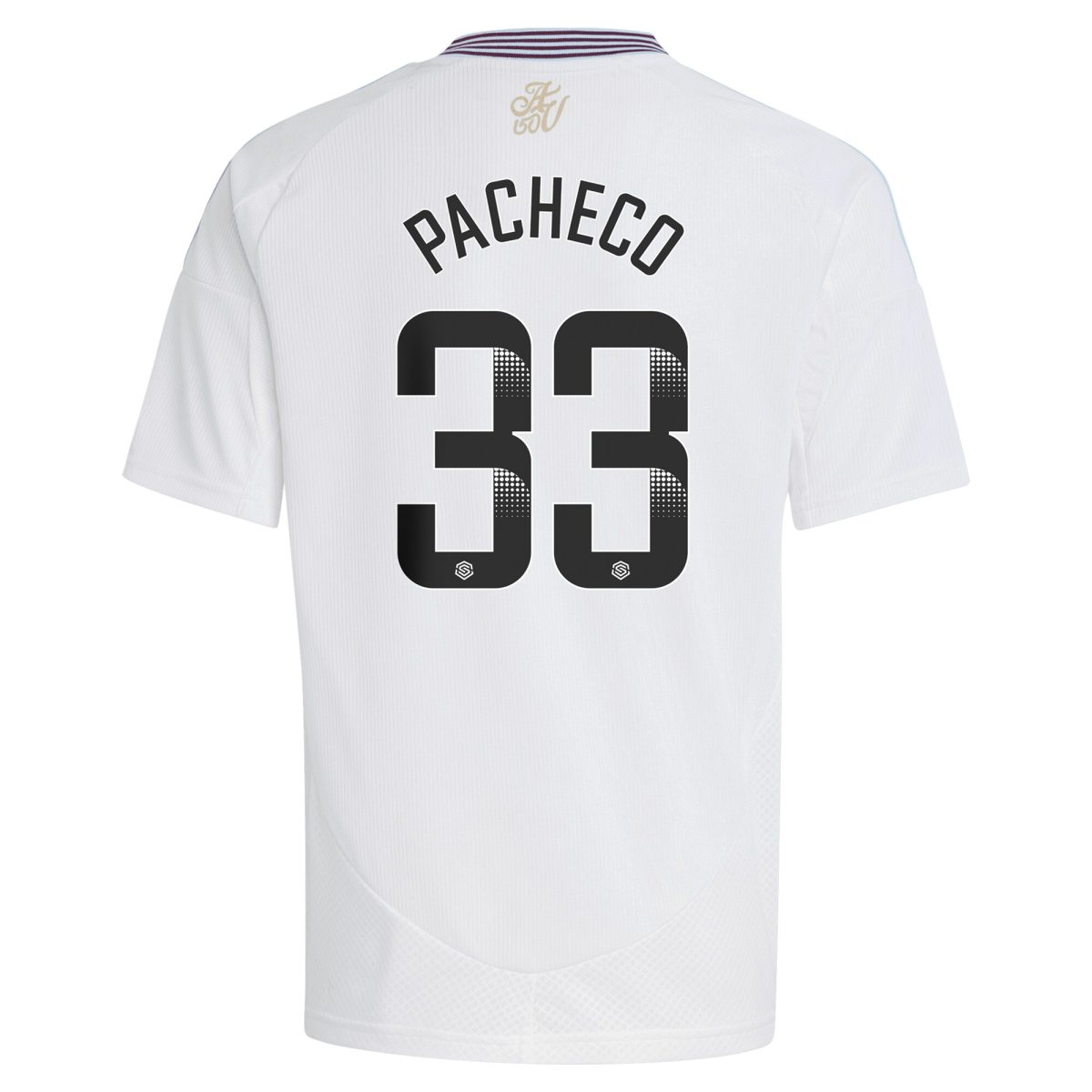 aston villa wsl adidas away shirt 2024-25 – kids with pacheco 33 printing Collection | Official Aston Villa Kits for Fans