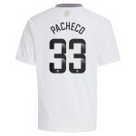 aston villa wsl adidas away shirt 2024-25 – kids with pacheco 33 printing Collection | Official Aston Villa Kits for Fans