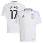 aston villa wsl adidas away shirt 2024-25 – kids with salmon 17 printing Collection | Official Aston Villa Kits for Fans
