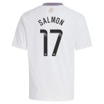 aston villa wsl adidas away shirt 2024-25 – kids with salmon 17 printing Collection | Official Aston Villa Kits for Fans