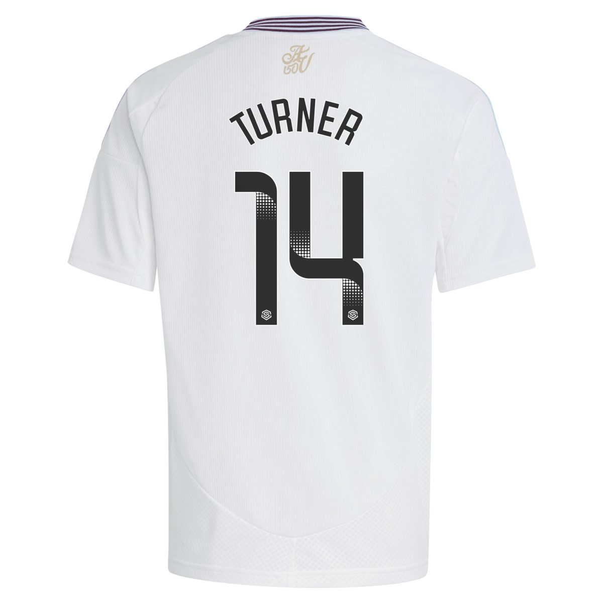 aston villa wsl adidas away shirt 2024-25 – kids with turner 14 printing Collection | Official Aston Villa Kits for Fans