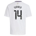 aston villa wsl adidas away shirt 2024-25 – kids with turner 14 printing Collection | Official Aston Villa Kits for Fans