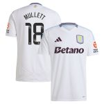 aston villa wsl adidas away shirt 2024-25 with mullett 18 printing Collection | Official Aston Villa Kits for Fans
