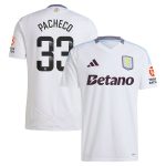 aston villa wsl adidas away shirt 2024-25 with pacheco 33 printing Collection | Official Aston Villa Kits for Fans