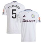 aston villa wsl adidas away shirt 2024-25 with staniforth 5 printing Collection | Official Aston Villa Kits for Fans