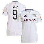 aston villa wsl adidas away shirt 2024-25 – womens with daly 9 printing Collection | Official Aston Villa Kits for Fans