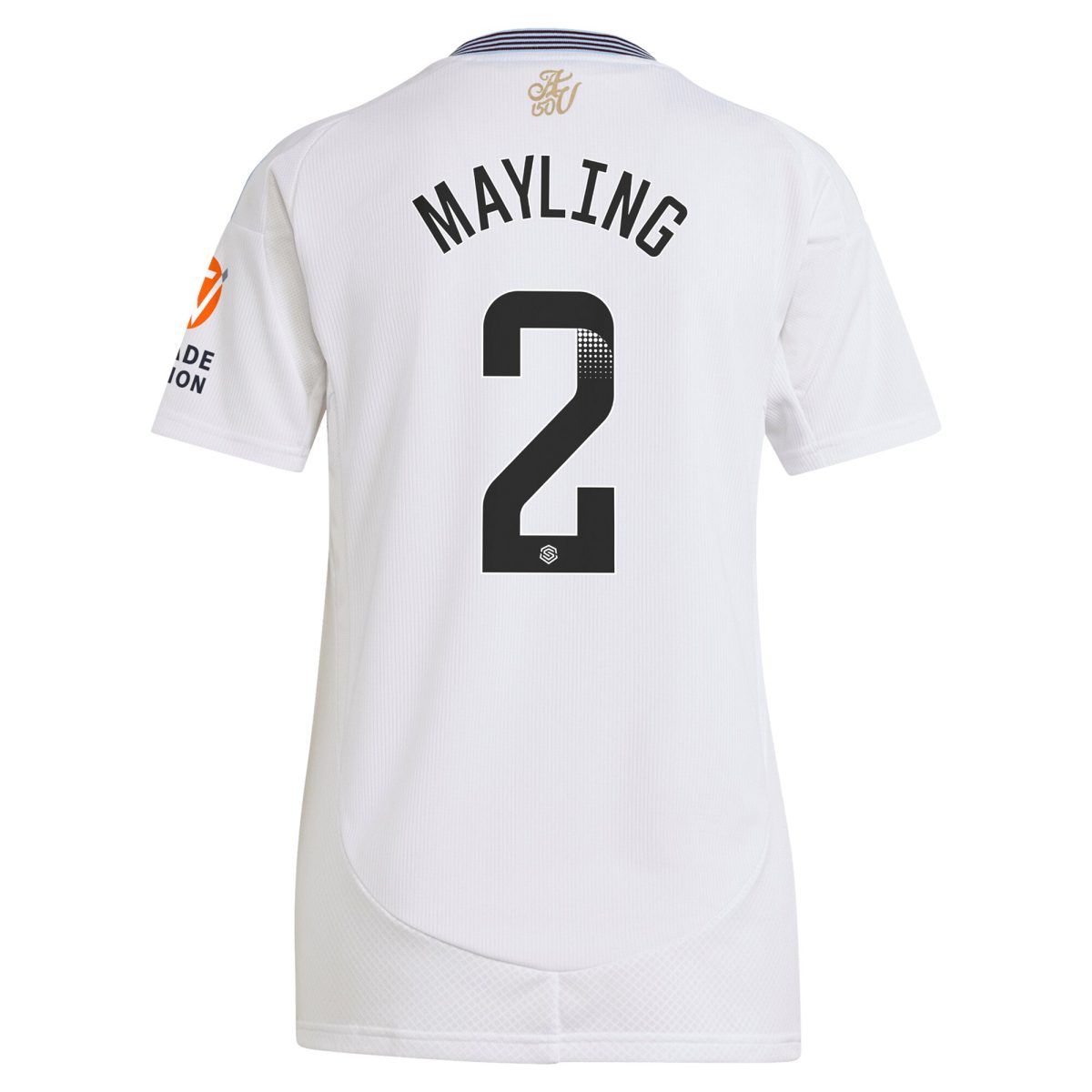aston villa wsl adidas away shirt 2024-25 – womens with mayling 2 printing Collection | Official Aston Villa Kits for Fans