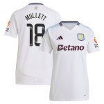 aston villa wsl adidas away shirt 2024-25 – womens with mullett 18 printing Collection | Official Aston Villa Kits for Fans
