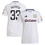 aston villa wsl adidas away shirt 2024-25 – womens with pacheco 33 printing Collection | Official Aston Villa Kits for Fans