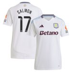 aston villa wsl adidas away shirt 2024-25 – womens with salmon 17 printing Collection | Official Aston Villa Kits for Fans