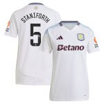 aston villa wsl adidas away shirt 2024-25 – womens with staniforth 5 printing Collection | Official Aston Villa Kits for Fans